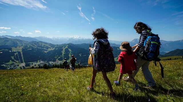Boucle pédestre - Mont Chéry par Col de Lachat depuis Mont Caly