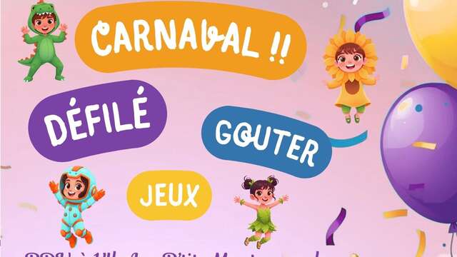 Carnaval et défilé des familles !