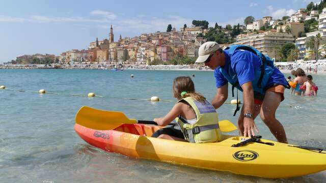 Une heure de kayak de mer