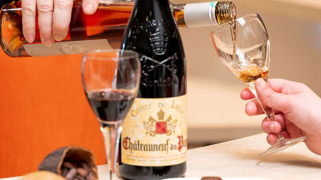 Wine and chocolate workshop with commentary