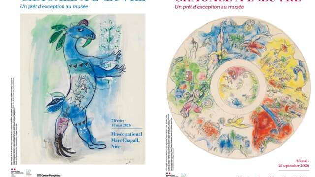 Chagall à l'oeuvre - Un prêt d'exception au musée