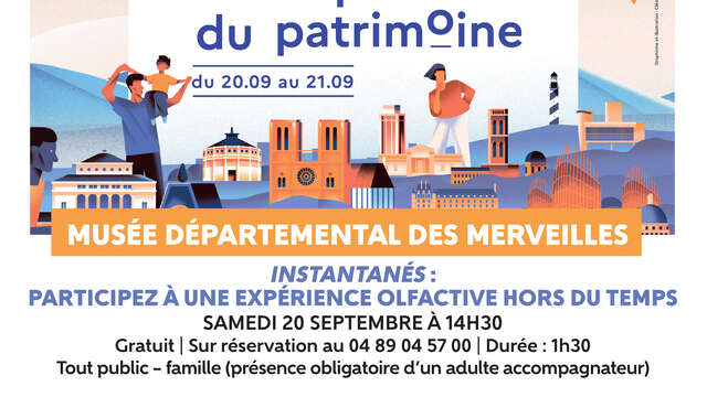 Instantanés - Participez à une expérience olfactive hors du temps