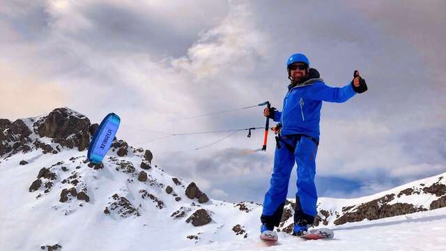 Wayra - école de snowkite