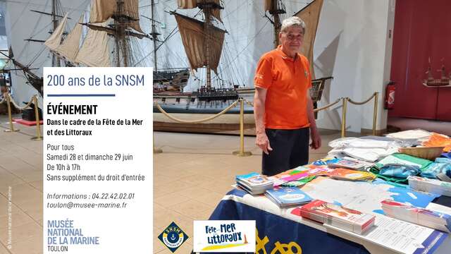 Les 200 ans de la SNSM au Musée de la Marine - 7e Fête de la Mer et des Littoraux
