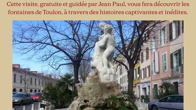 Guided tour of Toulon's fountains