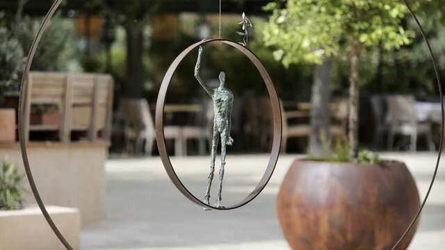 Exposition de sculptures monumentales Jean-Luc Ducreux « Infini- l’Absence d’une Fin »
