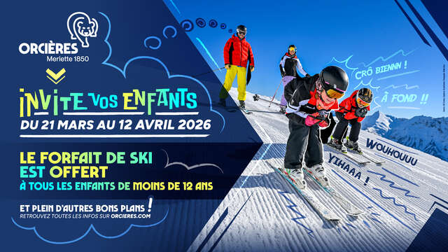 Orcières invita a sus hijos