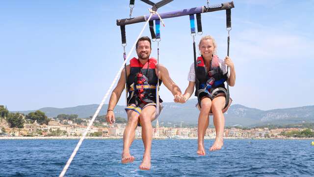 Fallschirmspringen mit Sanary parachute