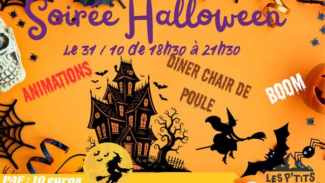 Soirée Halloween avec les P'tits Montagnards