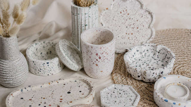 Fabriquer sa décoration en jesmonite - Atelier