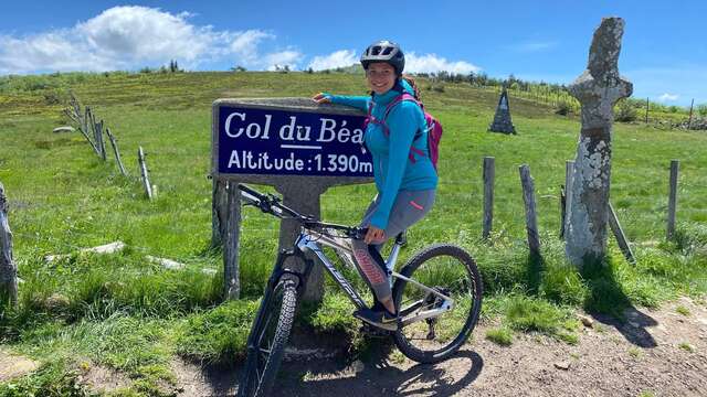 Évasion VTT sur les crêtes du Forez : du Col de la Loge au Col du Béal