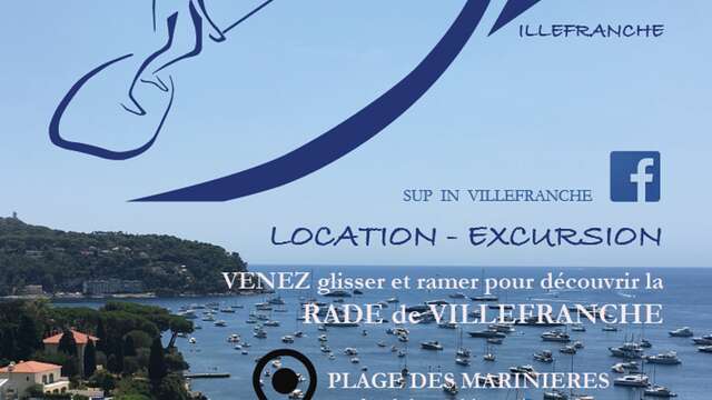 Sup in Villefranche (stand up paddle)