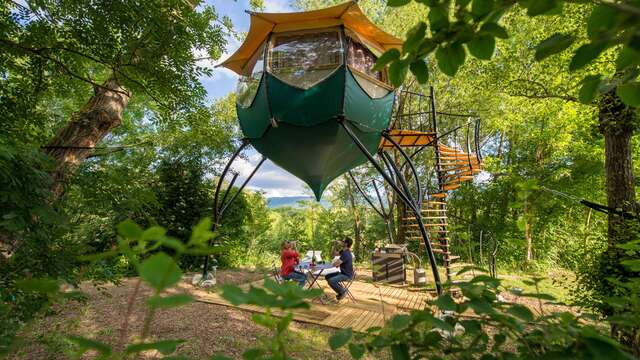 Campalune à Gervanne camping