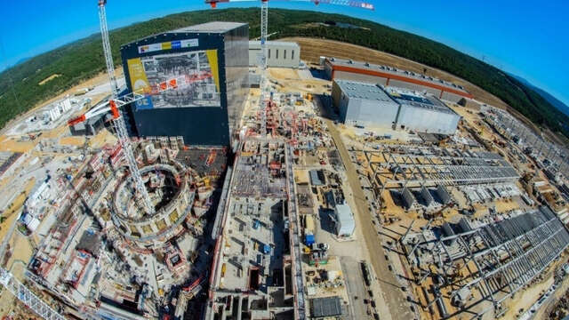 Visite du chantier d'ITER