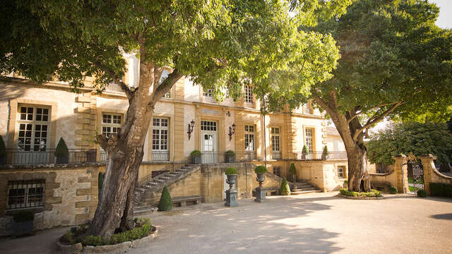 Winzer-Picknick auf Château Malijay