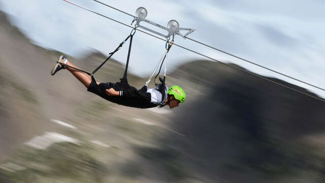 Special teens: zipline outing