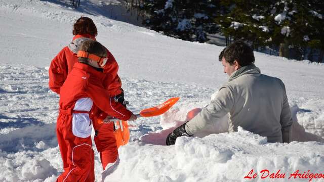 Construction d'igloo