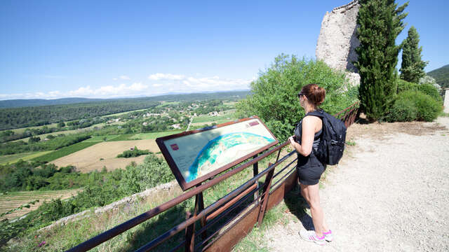 Table d'orientation du château