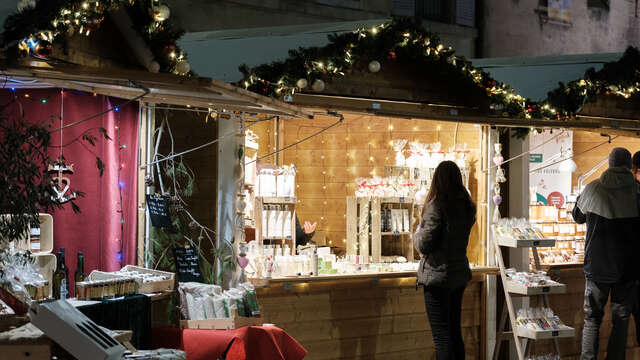 Marché de Noël en centre-ville