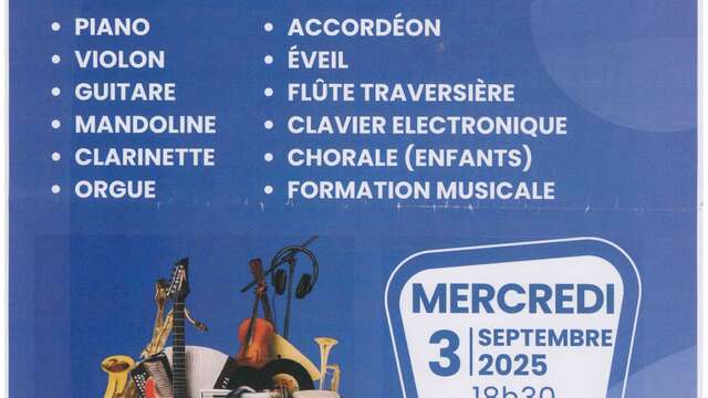 Conservatory of Music back-to-school meeting
