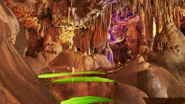 Grotte de Baume Obscure : visite audio-guidée, animation son et lumière