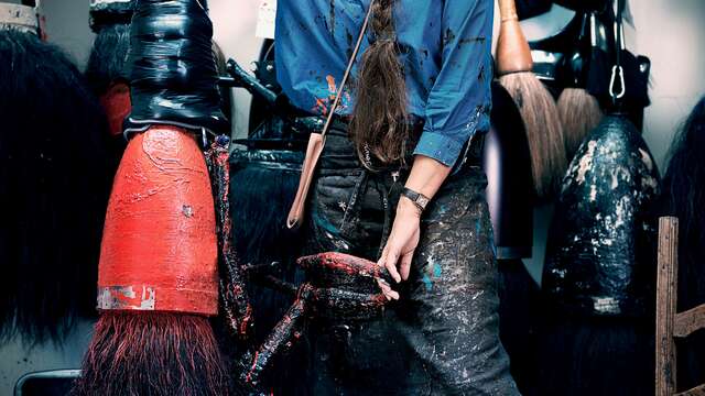 Conversation about art with Fabienne Verdier and Stéphane Lambert at the Musée du Niel