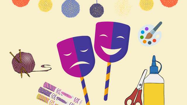 Workshop zur Herstellung von Karnevalsmasken