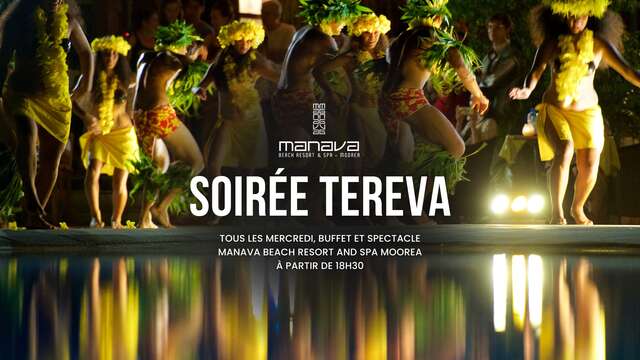 Soirée Tereva - Buffet BBQ & Spectacle de danse polynésienne