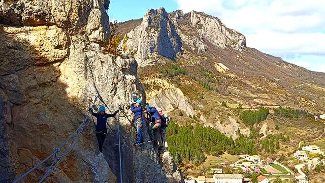Via ferrata de Paturle Orpierre - Vertige Sport