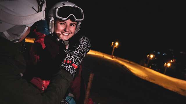 Pistes ouvertes en nocturne - Le Grand-Bornand