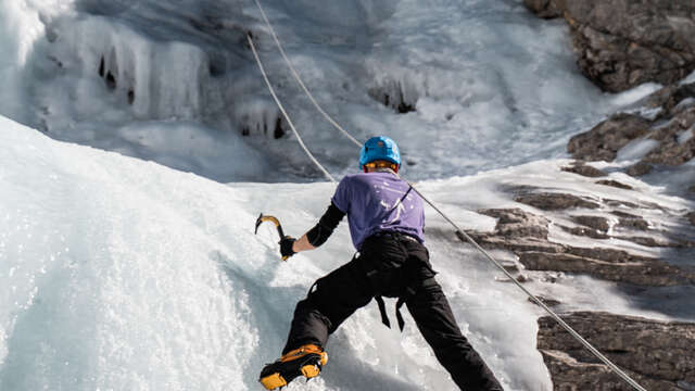 Cascata di ghiaccio con Yves Astier