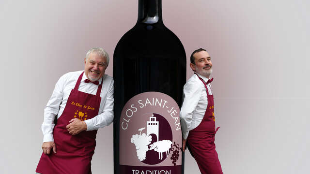 Le Clos St Jean - Joël et Richard Lapalue