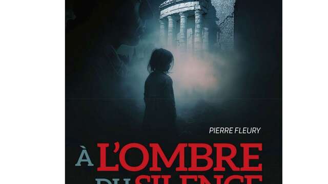 Promotion of the novel "In the Shadow of Silence" by author Pierre Fleury