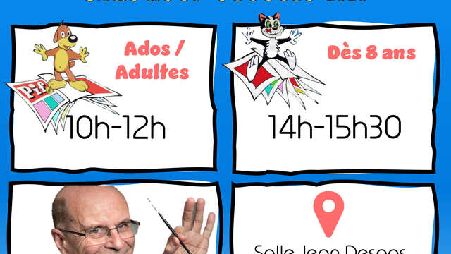 Comic book creation workshop