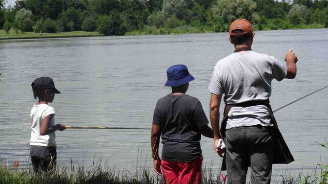 Gravière aux Oiseaux - Apprentis pêcheurs