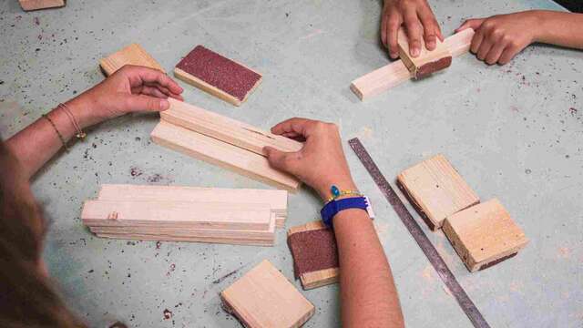 Atelier Menuiserie - Semaine Famille +