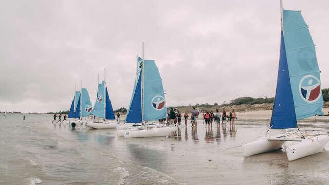 Cours d'optimist enfant par Ile de Ré Voile à Saint-Martin