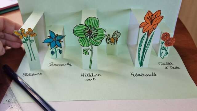 Ferme de la forêt - Fleurs en papiers et secrets de jardinier