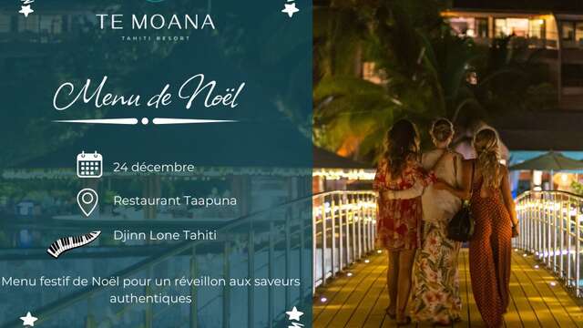 Christmas Eve on the edge of the water - Te Moana Tahiti Resort