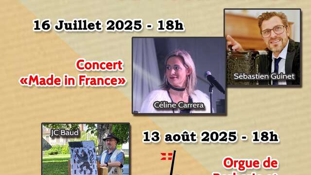 „Made in France“-Konzert im Moulin Ainoz