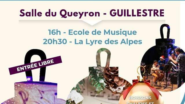 Concert de Noël de l'école de musique