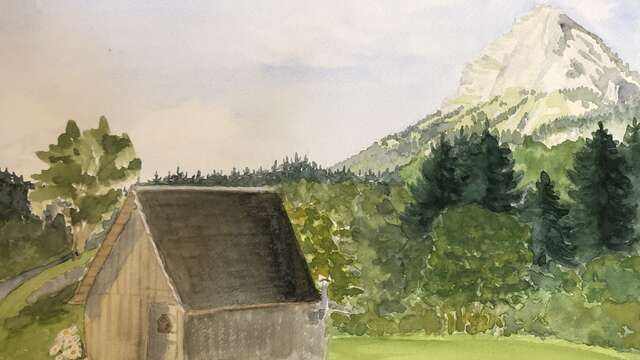 Exposition : Fleurs et montagnes