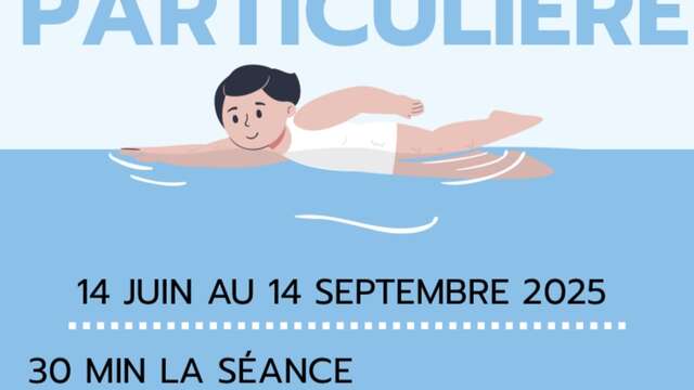 Leçon particulière de natation