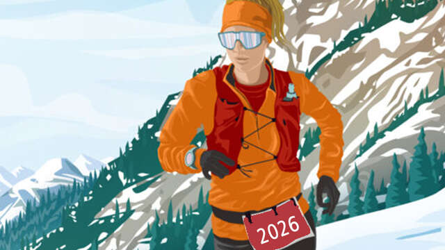 Snow trail du Queyras