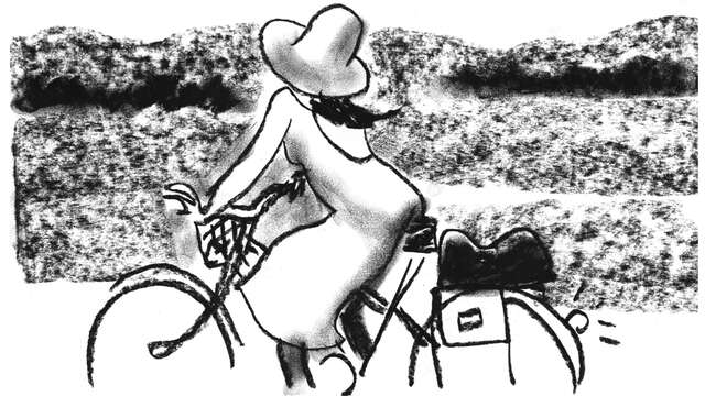 La Grande balade à bicyclette, happening poétique et radiophonique