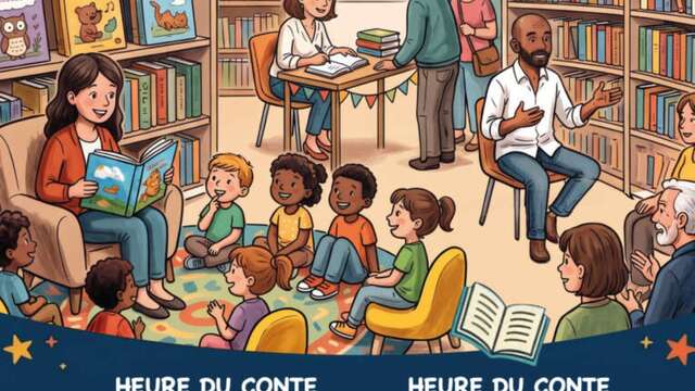 September in der Bibliothek von Le Lavandou