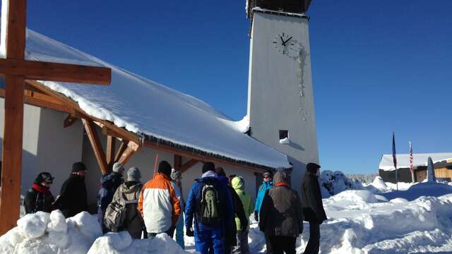 Guided-tour for kids - Les Saisies, a team effort !