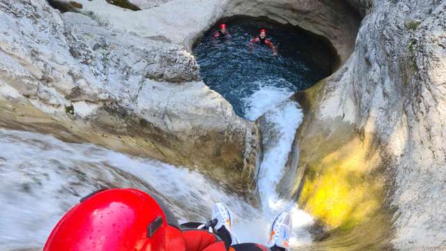 Canyoning au Rabou - En Montagne
