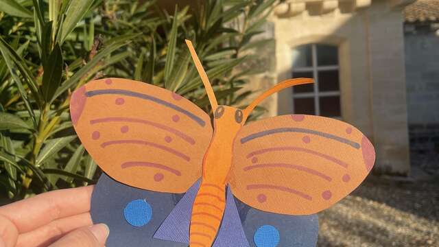 Atelier "Nature et insectes en papier"