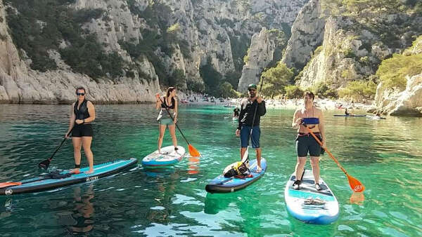 Stand up paddle calanque à Cassis : "La Magique"